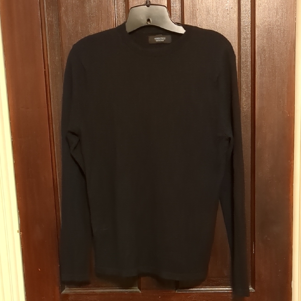Nordstrom Men's Black Knit Top